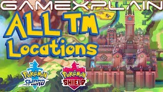 All TM Locations in Pokémon Sword amp Shield Guide amp Walkthrough [upl. by Eusoj552]