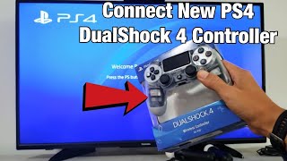 How to Connect New PS4 DualShock 4 Controller [upl. by Lana]