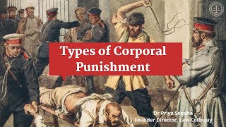 Types of Corporal punishment [upl. by Willms]