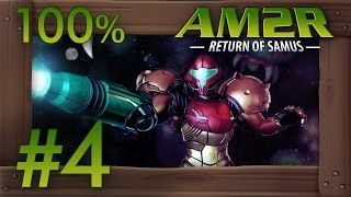 AM2R Another Metroid 2 Remake 100 Walkthrough Part 4  Research Team amp Mining Facility [upl. by Hameerak]