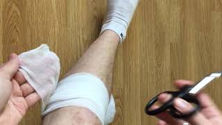 How To Quick Tip  Use And Secure Gauze Bandage [upl. by Euqnom]