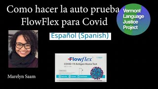 SPANISH FlowFlex test [upl. by Leissam]