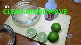 Removing Odors from the Microwave NATURALLY [upl. by Gerhan]