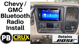 1995  2006 Chevy  GMC Stereo Install [upl. by Combes187]