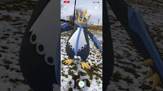 Empoleon in ar Pokémon go [upl. by Eecyac]