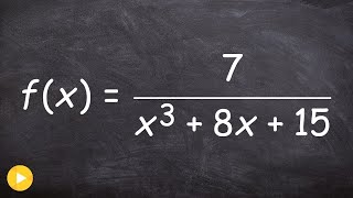 How to find the domain of a rational function  domain and range [upl. by Julis]