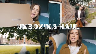 FARFETCH UNBOXING  TOTEME amp HANDBAG FAVES [upl. by Keenan212]