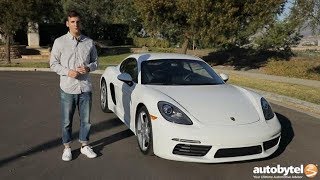 2018 Porsche 718 Cayman Test Drive Video Review [upl. by Seaver]