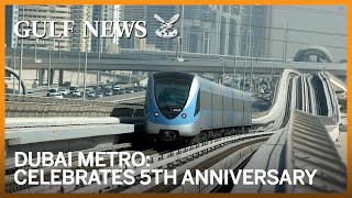 Dubai Metro celebrates 5th anniversary [upl. by Iams498]