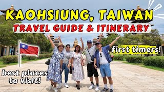 TAIWAN 2024 Exploring KAOHSIUNGs Best Attractions amp Tourist Spots 🇹🇼 with travel tips and guide ✨ [upl. by Atinuaj639]