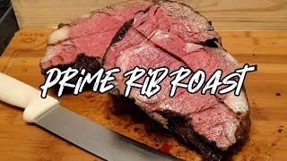 Prime Rib Roast  El Charro Rotisserie  Weber Summit Charcoal Grill [upl. by Ayatan]