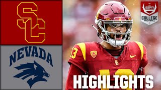 Nevada Wolf Pack vs USC Trojans  Full Game Highlights [upl. by Ahsilek]