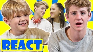 REACT to LITTLE BIT MattyBRaps amp MiniMattyB [upl. by Mareah]