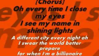 I Wanna be a Billionaire  lyrics [upl. by Lashar]