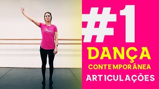 AULA DE DANÇA CONTEMPORÂNEA  TEMA ARTICULAÇÕES [upl. by Lorri]