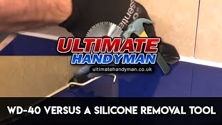 WD40 versus a silicone removal tool [upl. by Hoffer841]