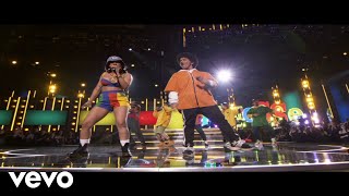 Bruno Mars  Finesse LIVE from the 60th GRAMMYs ® ft Cardi B [upl. by Irvine800]