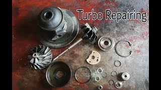 How to repair turbo and replace turbo kit [upl. by Atselec]