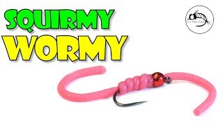 Tie a more DURABLE Squirmy Wormy  Squirmy Wormy  Fly Tying Tutorial [upl. by Mientao]