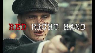 Peaky Blinders  Red Right Hand  Lyrics [upl. by Sinclair660]