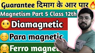 Magnetism04 Diamagnetism Paramagnetism amp Ferromagnetism material What is diamagnetic Paramagnetic [upl. by Zannini]