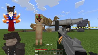 Review my NEW SCP addon mod  Minecraft PE download link in the description [upl. by Eilloh]