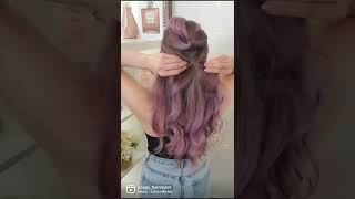 VOLUMINOUS HALF UP HAIRSTYLE EASY HACK [upl. by Isac]