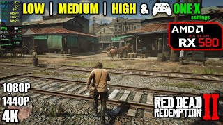 RX 580  Red Dead Redemption 2  Retested in 2021 optimized [upl. by Veronike978]