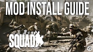 Ultimate Squad guide  How to Install and play mods [upl. by Idmann]