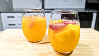 Sparkling Moscato Sangria Recipe  Verzuz [upl. by Bomke609]