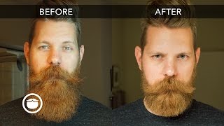 How to Trim Your Beard with Scissors  Eric Bandholz [upl. by Lark]