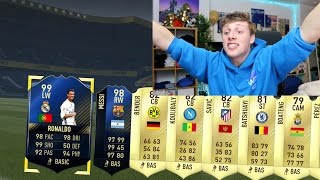 TOTY RONALDO  TOTY MESSI IN THE SAME PACK OPENING  FIFA 17 [upl. by Maiah594]