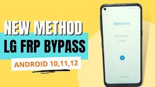 New Method All LG FRP Bypass 2024  LG Bypass Google Account  Android 11121314 [upl. by Kauppi301]