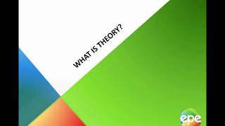 What is Theory Using a Theoretical Framework [upl. by Feldman]