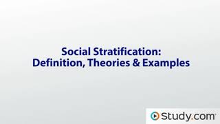 Social Stratification Theories Definitions and Examples [upl. by Eimiaj]