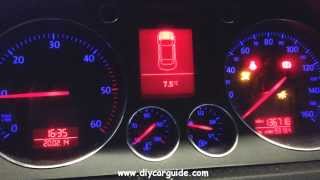 Volkswagen Passat B6 models Service Indicator Reset [upl. by Giamo833]