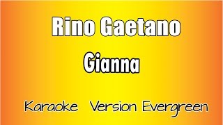 Rino Gaetano  Gianna versione Karaoke Academy Italia [upl. by Kai642]