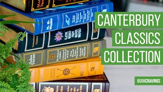 Canterbury Leatherbound Classics  Book Collection Review  BookCravings [upl. by Ylrbmik]