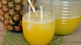 PINEAPPLE JUICE  How To Make Pineapple Juice  SyS [upl. by Courtnay]