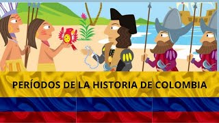 Periodos de la Historia de Colombia [upl. by Lolita286]