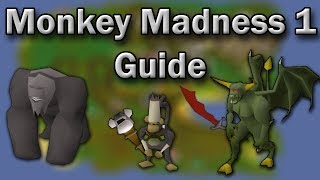 OSRS Monkey Madness Quest Guide  First Time Monkey Madness [upl. by Alyhc]