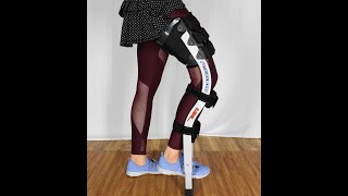 Freedom Leg Brace 30 Fitting and Adjustment [upl. by Novyak]