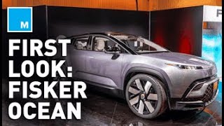 First Look Inside FISKER OCEAN EV — Tesla’s New Competitor  CES 2020 [upl. by Eelik]