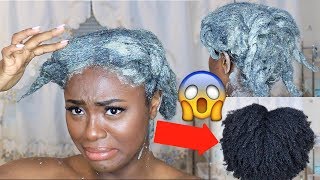 I NEVER EXPECTED THIS AZTEC CLAY MASK ON 4C NATURAL HAIR [upl. by Atinob]