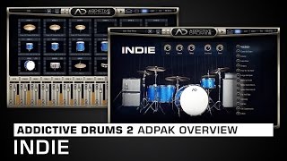 Addictive Drums 2 ADpak Overview Indie [upl. by Tabb151]