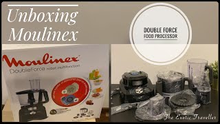 Moulinex Food Processor Unboxing  4K Unboxing Moulinex Food Processor  The Exotic Traveller [upl. by Yro]