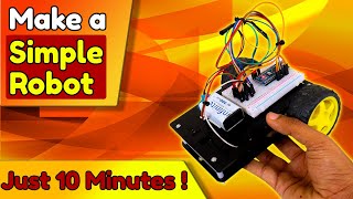 Robotics Tutorial for Beginners  How to make a simple Robot Complete Step by Step Instructions [upl. by Farmann]