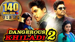 Dangerous Khiladi 2 Iddarammayilatho Hindi Dubbed Full Movie  Allu Arjun Amala Paul Catherine [upl. by Ahsino609]