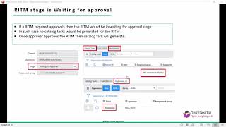 Understanding Request RITM Task in ServiceNow [upl. by Anna-Diane]