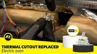 How to Fix an Oven Thermal Cut Out [upl. by Ahens]